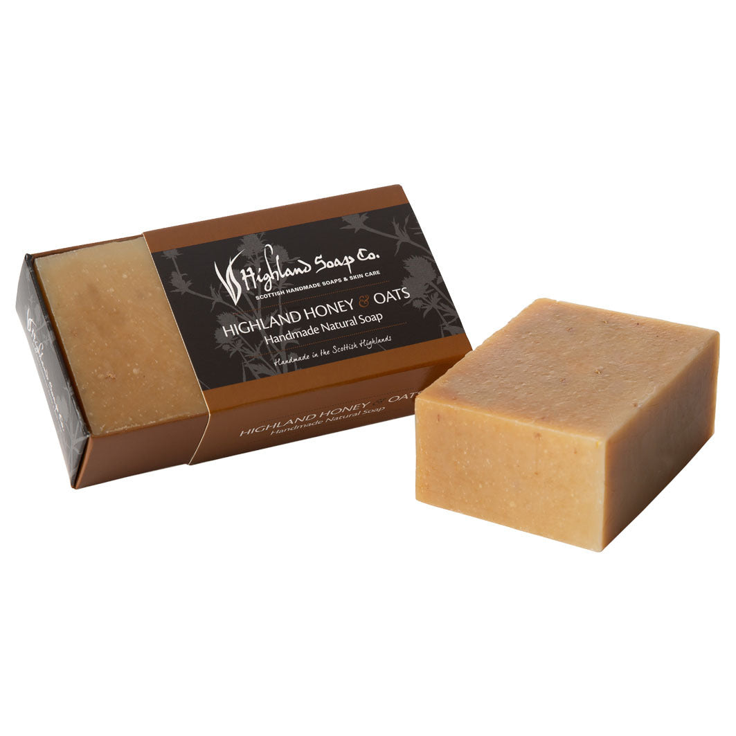Naturseife Highland Honey & Oats  Handmade 190g