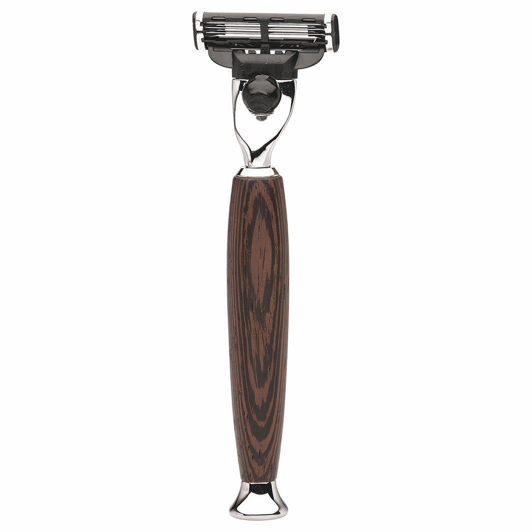 Rasierer Gillette Mach3 Wengeholz