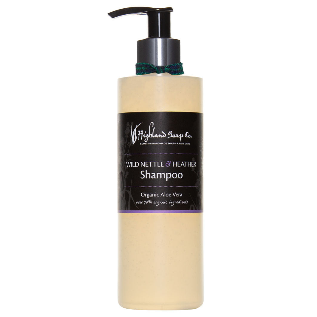 Organic Shampoo Wild Nettle & Heather  250 ml