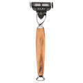 Rasierer Gillette Mach3 Olivenholz