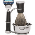 Rasiergarnitur Gillette Fusion 4-Tlg Dachshaar, Schwarz