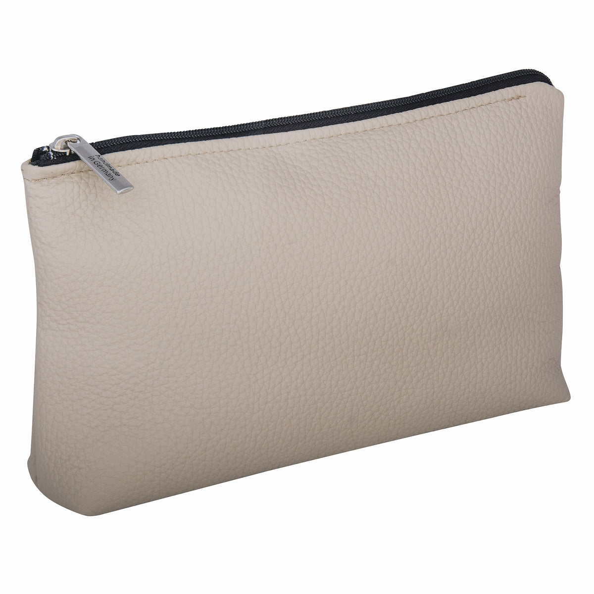 ERBE Kosmetiktasche, Leder, beige