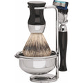 Rasiergarnitur Gillette Fusion 4-Tlg Silberspitz, Schwarz