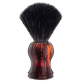 Rasierpinsel GUSTAV, Black Fibre - Griffmaterial Kunststoff Havanna