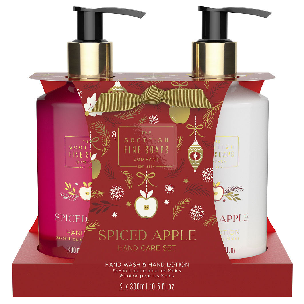 Spiced Apple Hand Care Set 2x300ml Pump Bottles