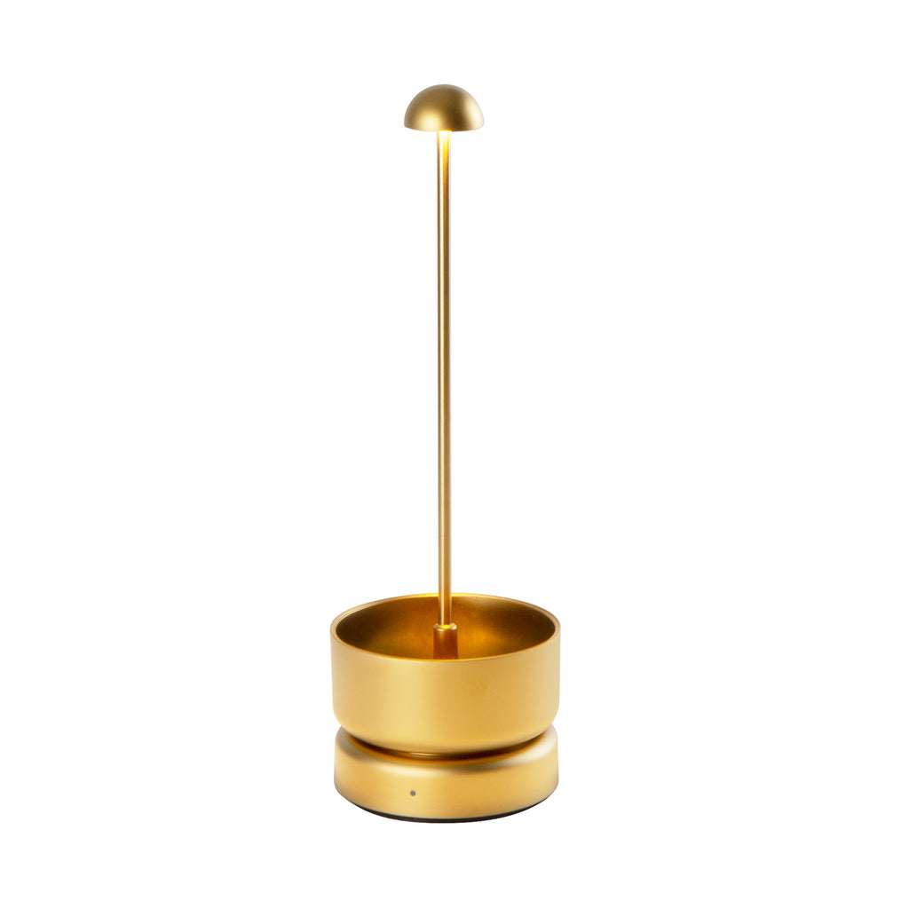 Basket Akkuleuchte 310mm Gold Gold