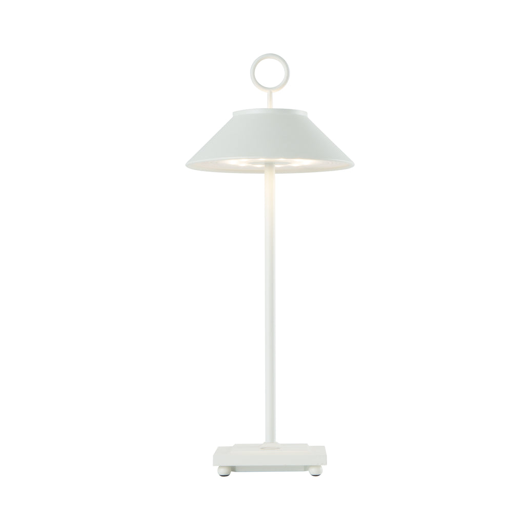Marais Mini Akkuleuchte 284mm Weiß Weiß
