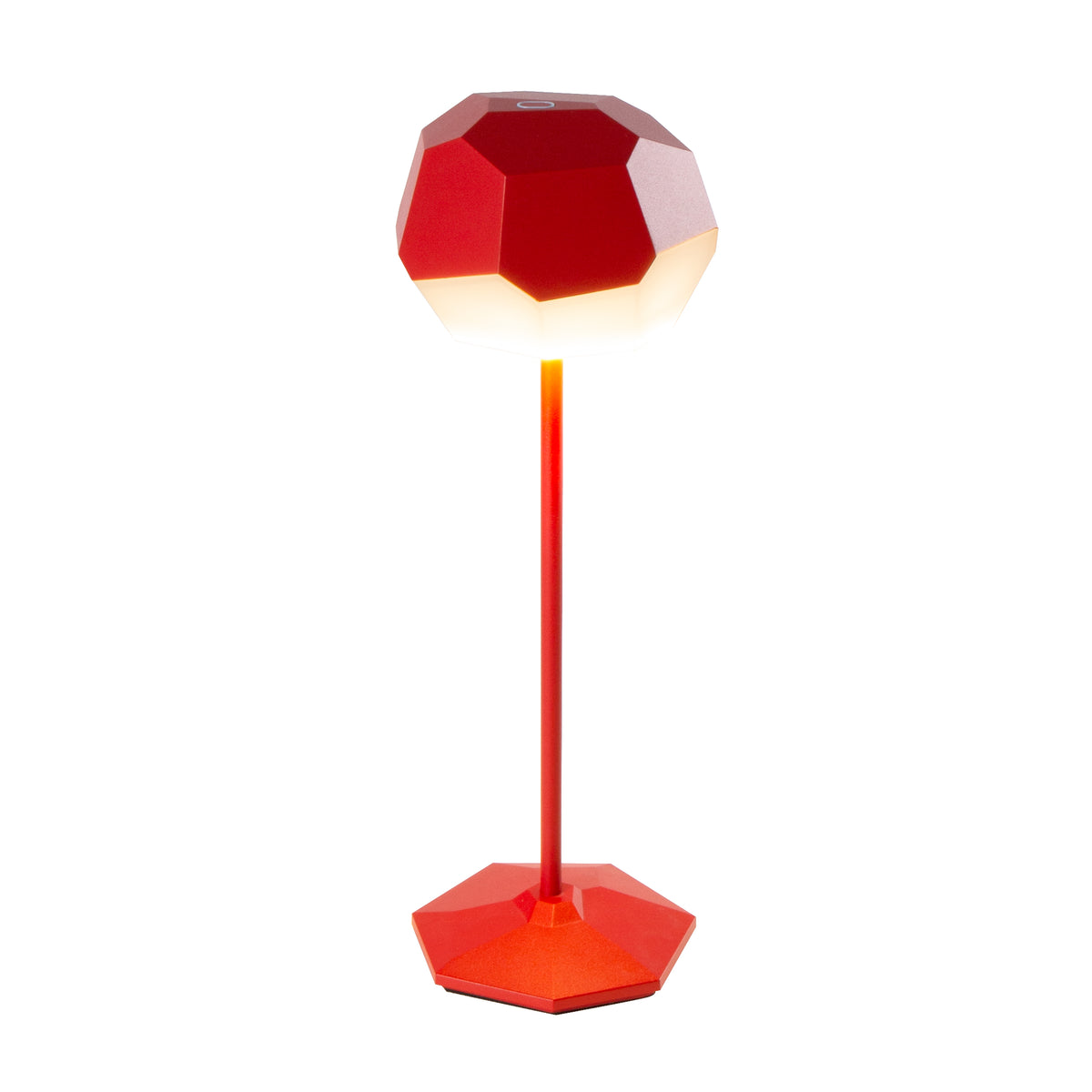 Stone Akkuleuchte 330mm Rot Rot