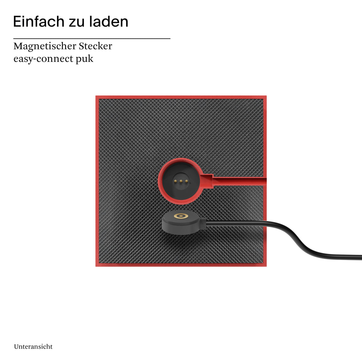 SIGOR Nuindie 3.0 LED Akku-Tischlampe, 2er-Set, feuerrot feuerrot