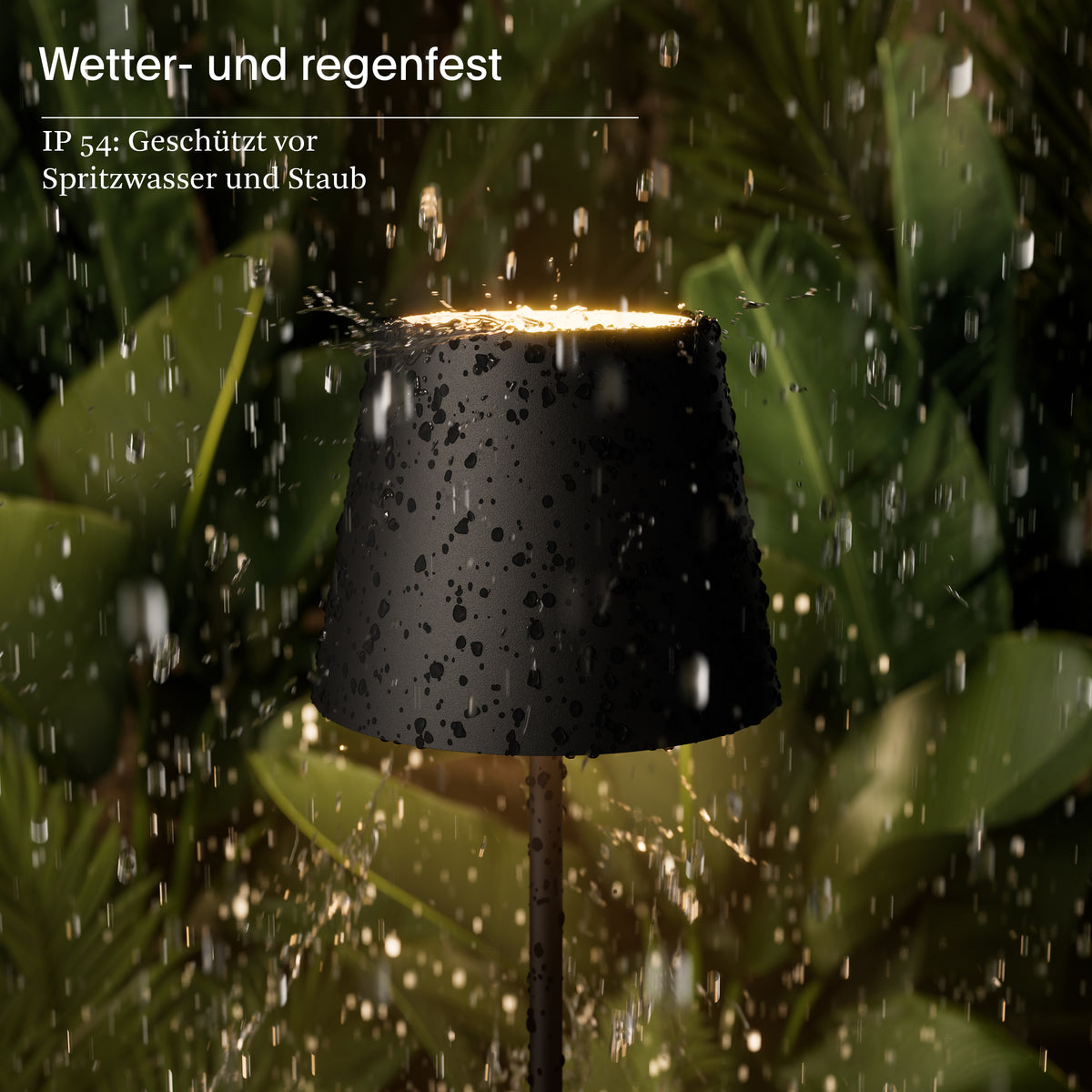 SIGOR Nuindie 3.0 LED Akku-Tischlampe, 6er-Set, nachtschwarz nachtschwarz