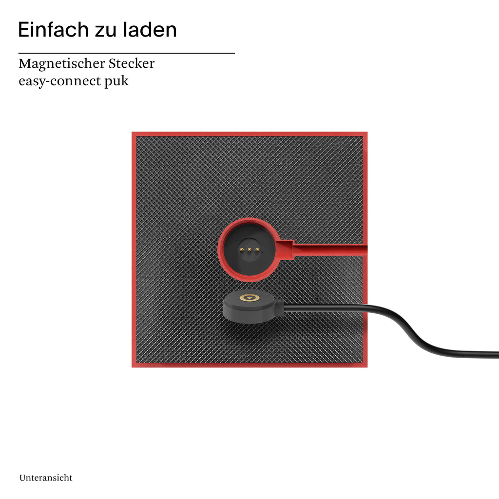 SIGOR Nuindie 3.0 LED Akku-Tischlampe, 6er-Set mit Ladestation, feuerrot feuerrot