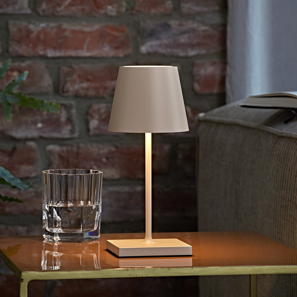 SIGOR Nuindie mini 3.0 LED Akku-Tischlampe, 2er-Set, dünenbeige dünenbeige