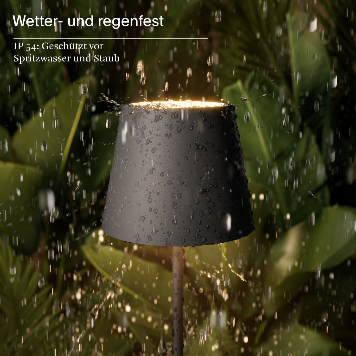 SIGOR Nuindie mini 3.0 LED Akku-Tischlampe, graphitgrau graphitgrau