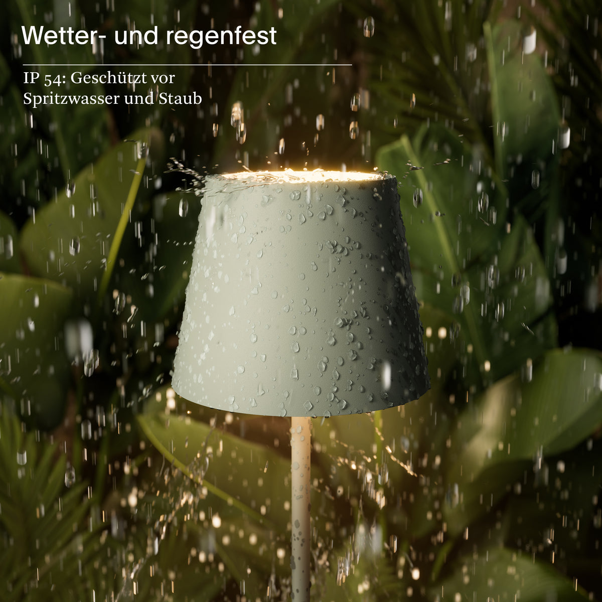 SIGOR Nuindie 3.0 LED Akku-Tischlampe, 2er-Set, salbeigrün salbeigrün