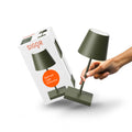 SIGOR Nuindie mini 3.0 LED Akku-Tischlampe, tannengrün tannengrün