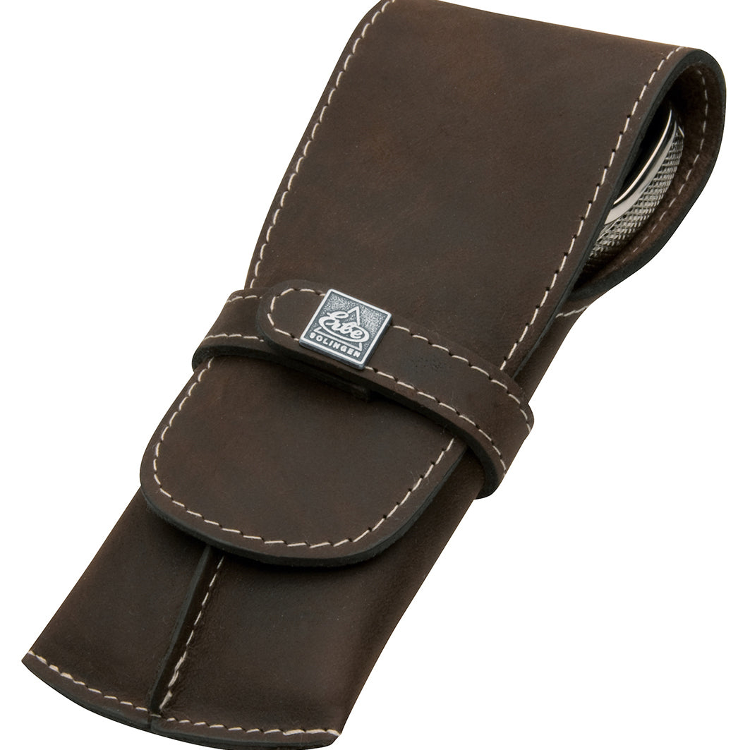 ManikÃ¼re Set Taschen-Etui mit Stecklasche Serie "Mountain Bear", braun, 4-tlg. braun