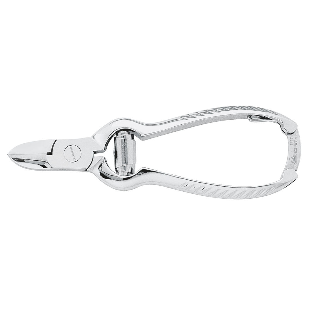Nagelzange, aufgelegt, 13,5 cm silberfarben