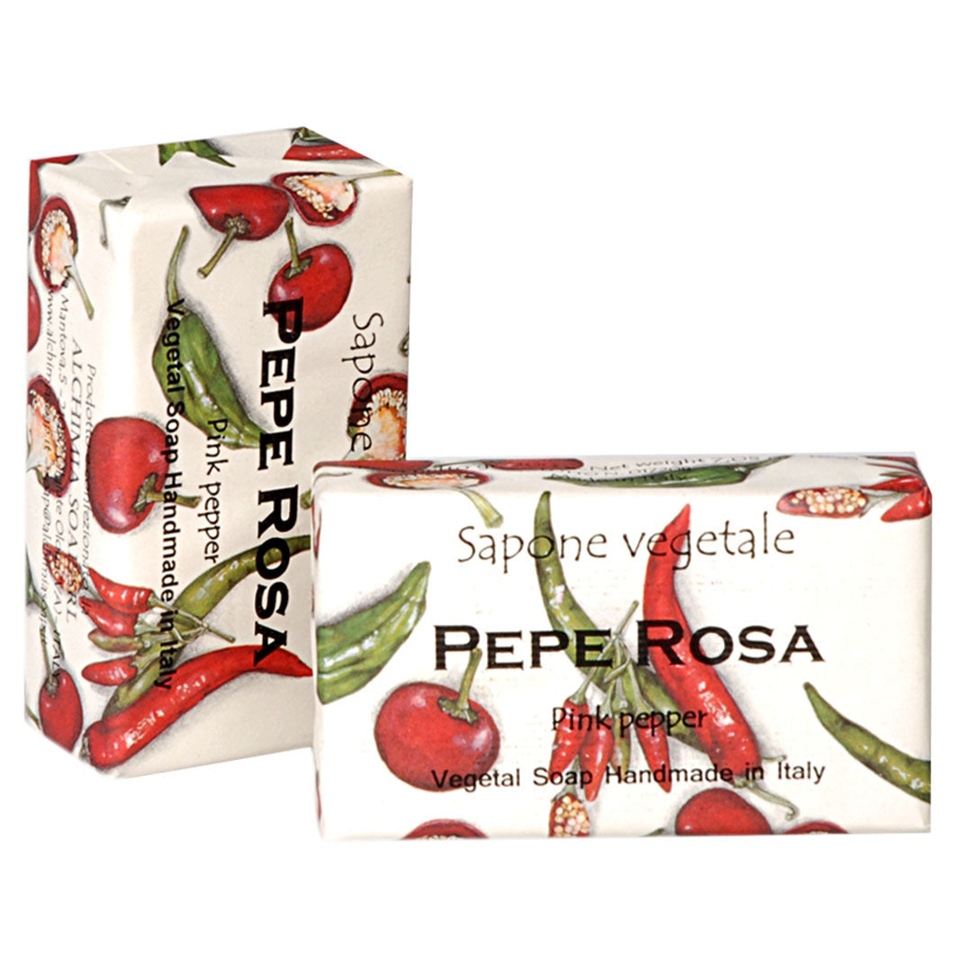 Alchimia Luxusseife Pepe Rosa, Rosa Pfeffer 200g creme