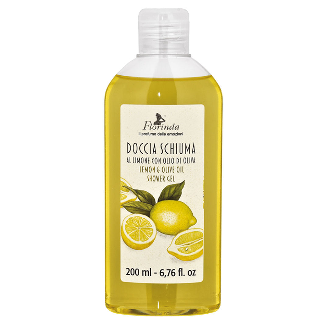 Florinda erfrischendes Duschgel "Limone" 200ml gelb-transparent