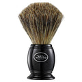 SHAVING BRUSH PURE BADGER BLACK Schwarz