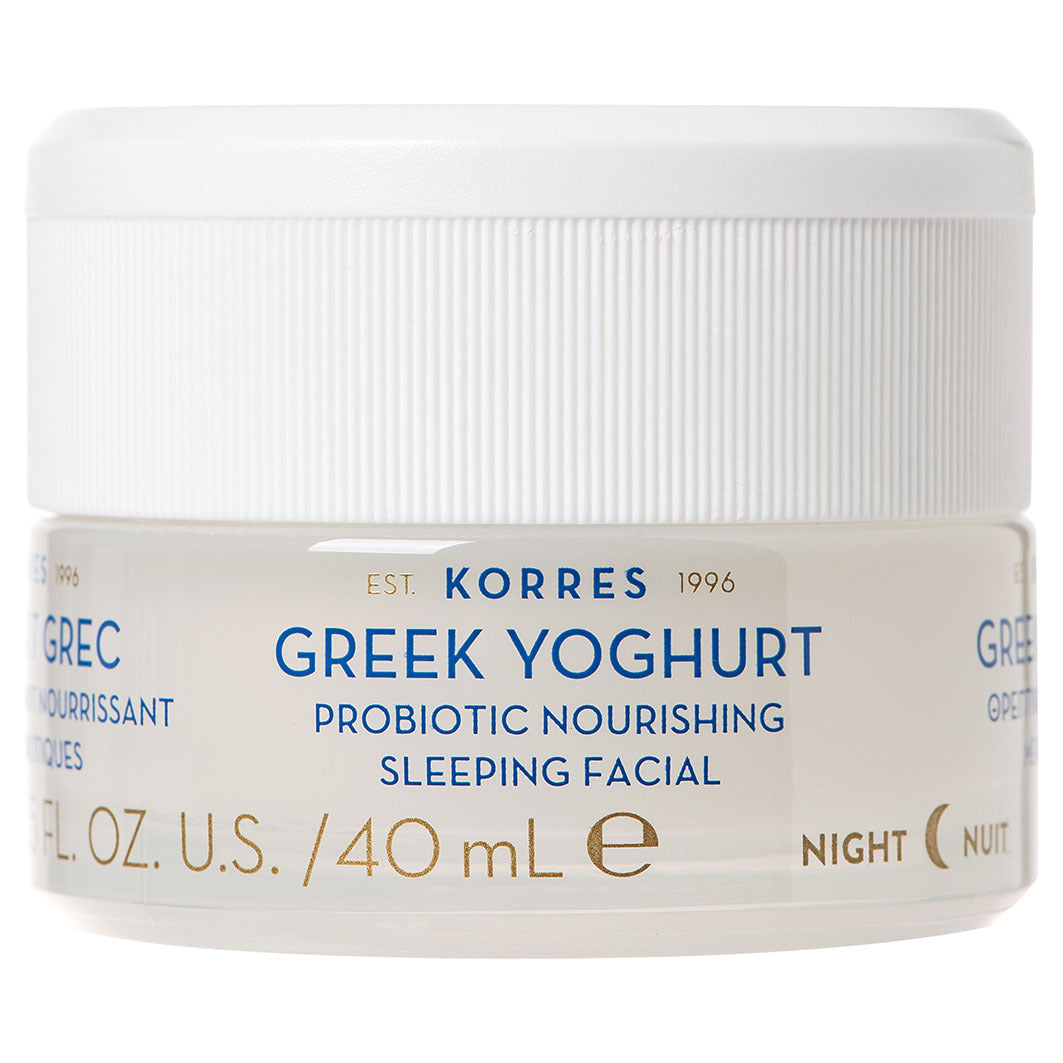 GREEK YOGHURT Nährende probiotische Nachtcreme farblos