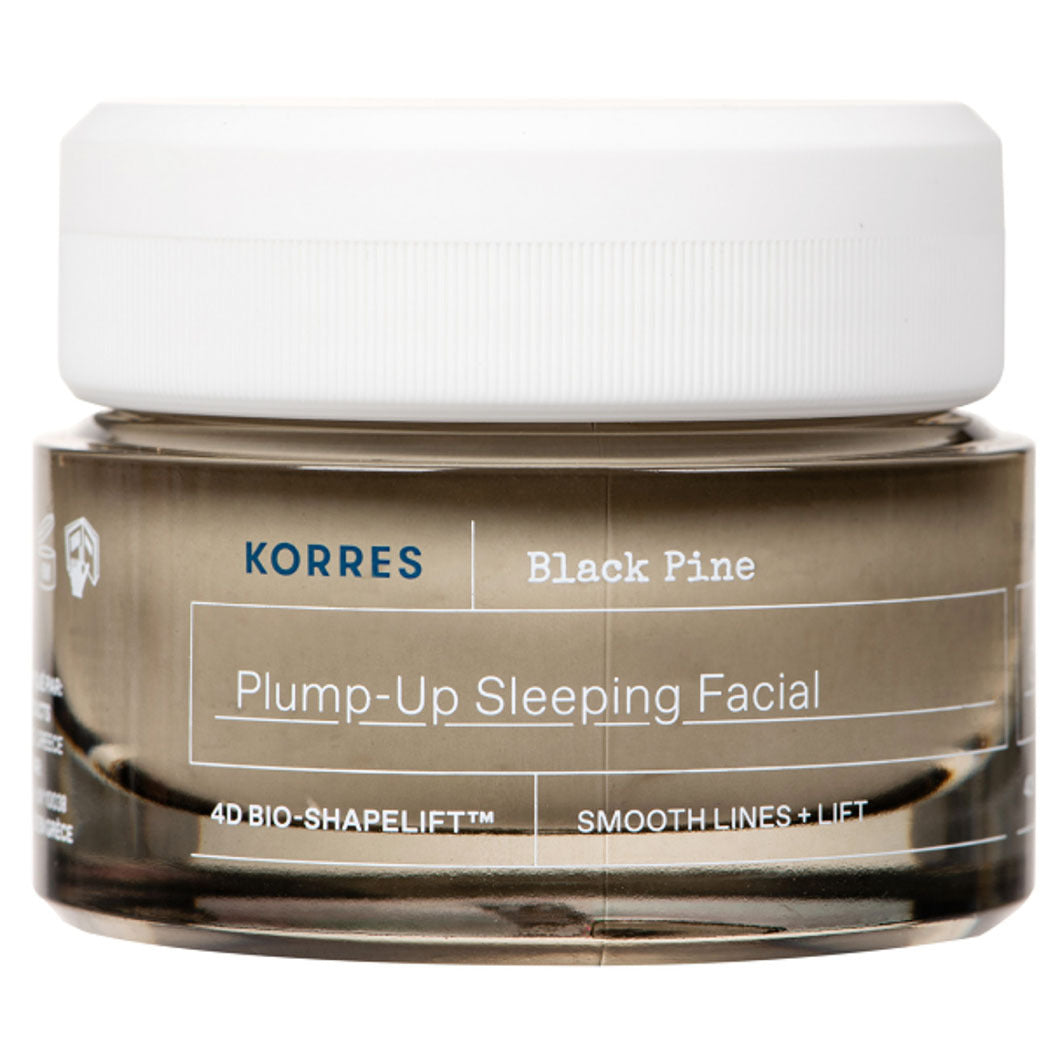 BLACK PINE 4D Bio-ShapeLiftÂ™ Aufpolsternde Nachtcreme fÃ¼r straffe Haut farblos
