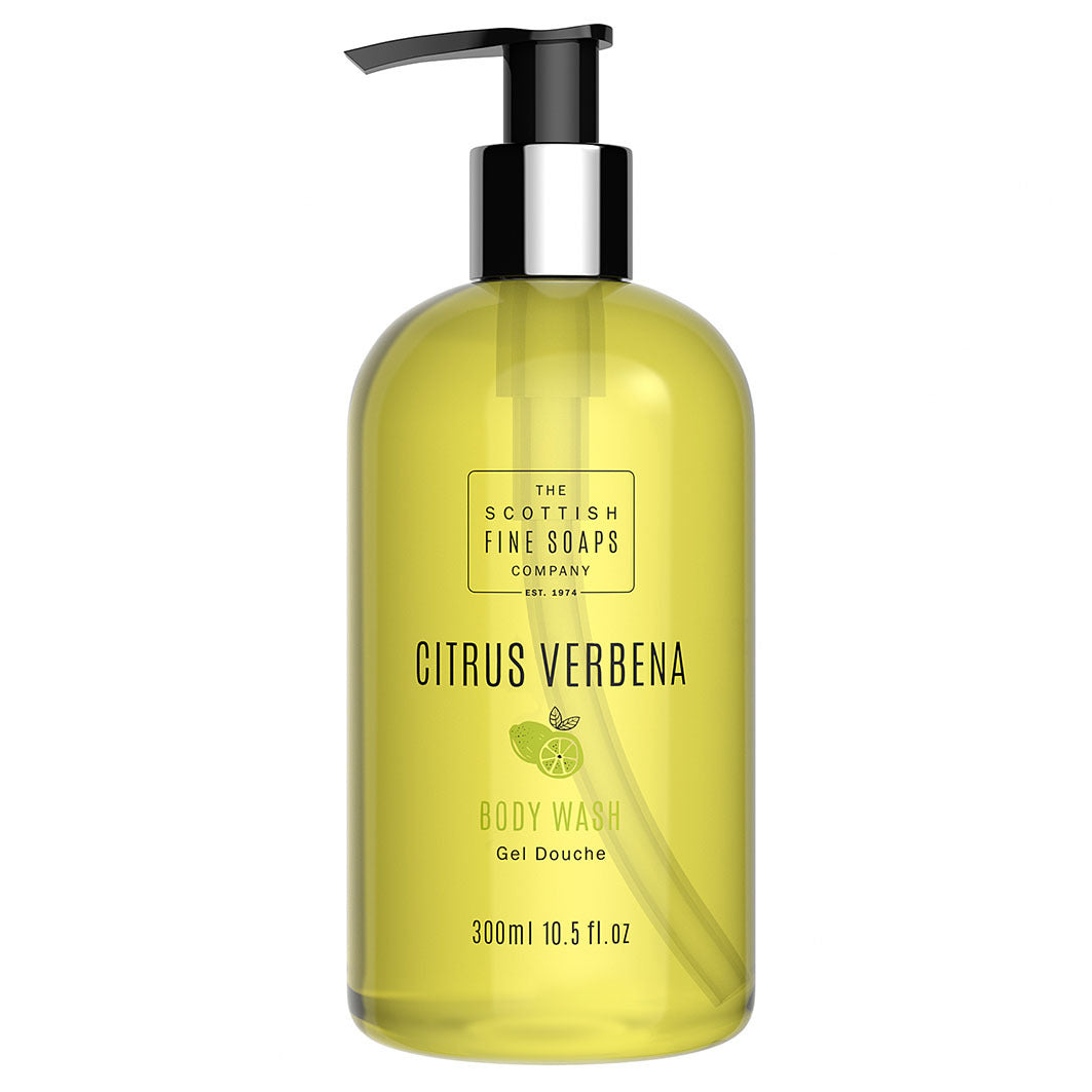 Citrus Verbena Duschgel 300ml Pumpflasche gelb