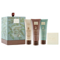 Gardener's Hand Therapy, LuxuriÃ¶ses Geschenk-Set 3x75ml Tubes, 1x40g Soap weiss + grÃ¼n