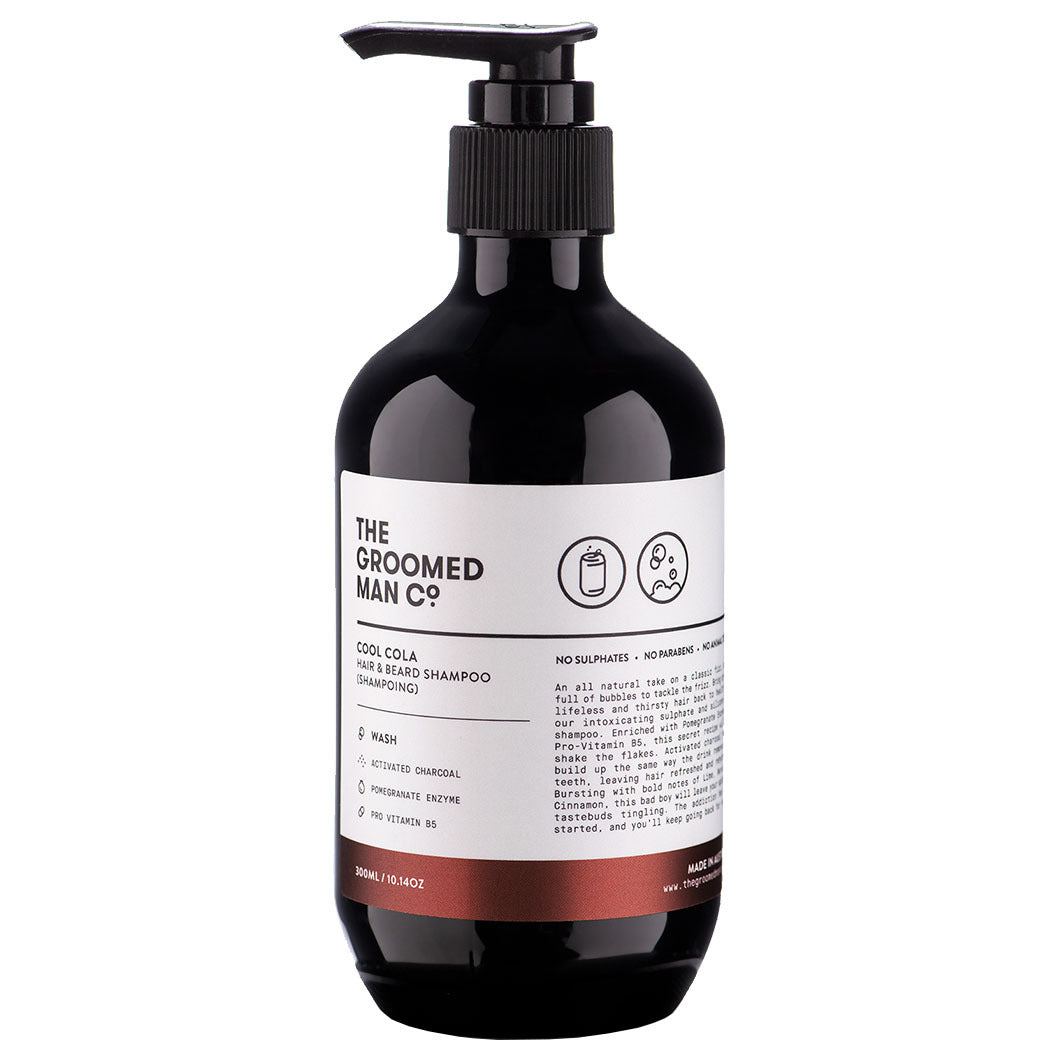 Cool Cola Hair & Beard Shampoo braun