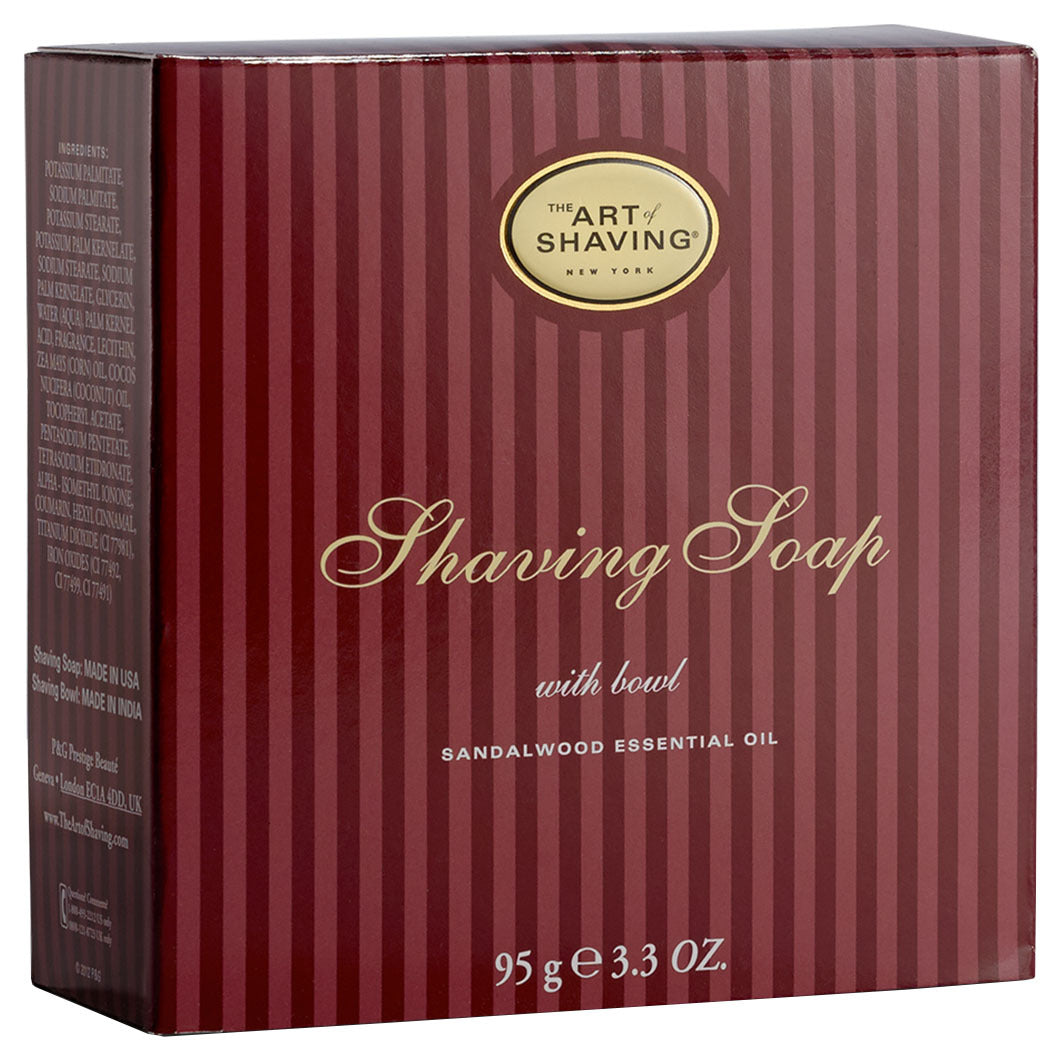 SH/SOAP W/BOWL SANDALWOOD