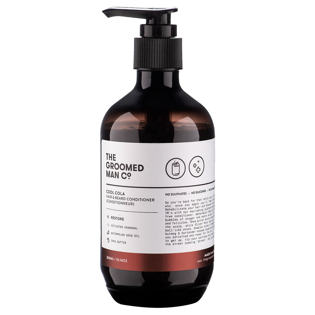 Cool Cola Hair & Beard Conditioner braun