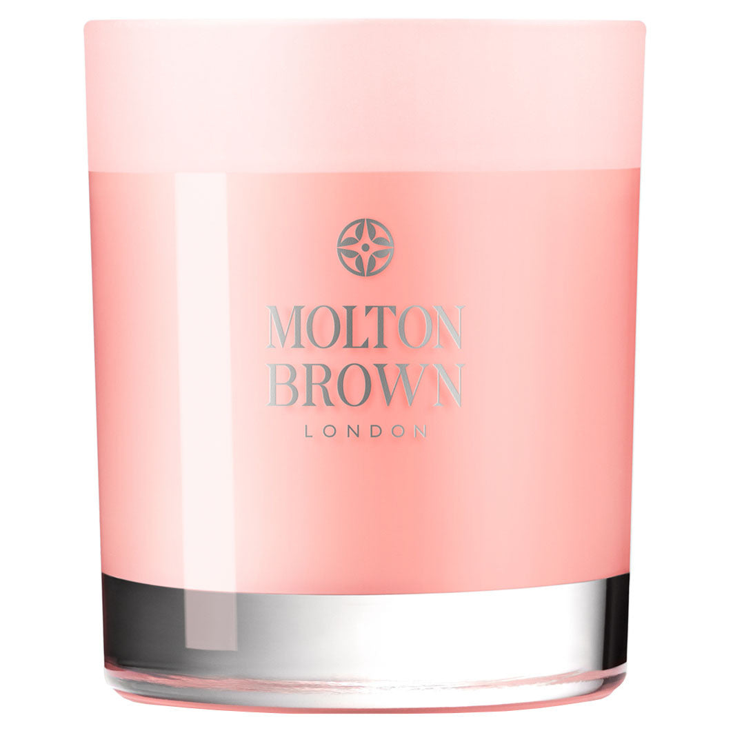 Delicious Rhubarb & Rose Single Wick Candle
