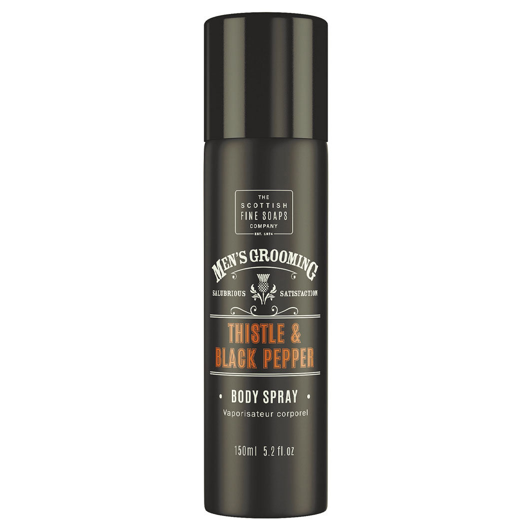Men´s Grooming Thistle & Black Pepper - Body Spray