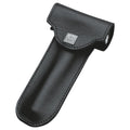 Leder-Etui für Rasierer Tradition, schwarz schwarz