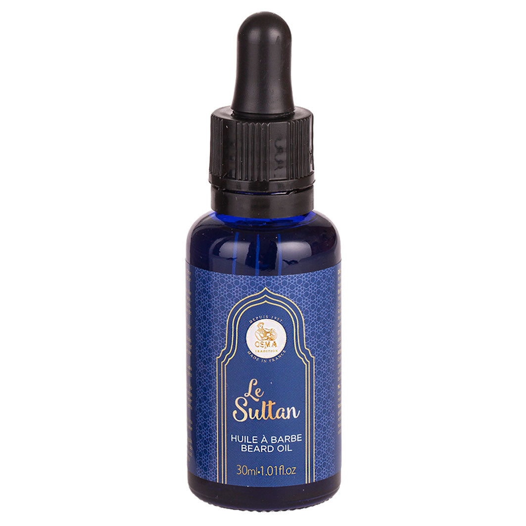 Osma Tradition BartÃ¶l 30ml, wÃ¼rziger Duft mit Musk-Note und vier natÃ¼rlichen Ã–len gelb