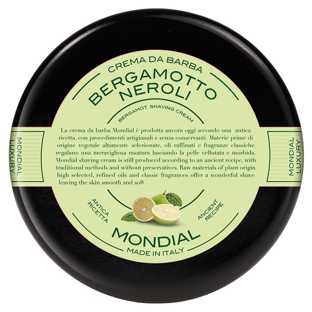 Bergamotto Neroli Shaving Cream im Kunststofftiegel