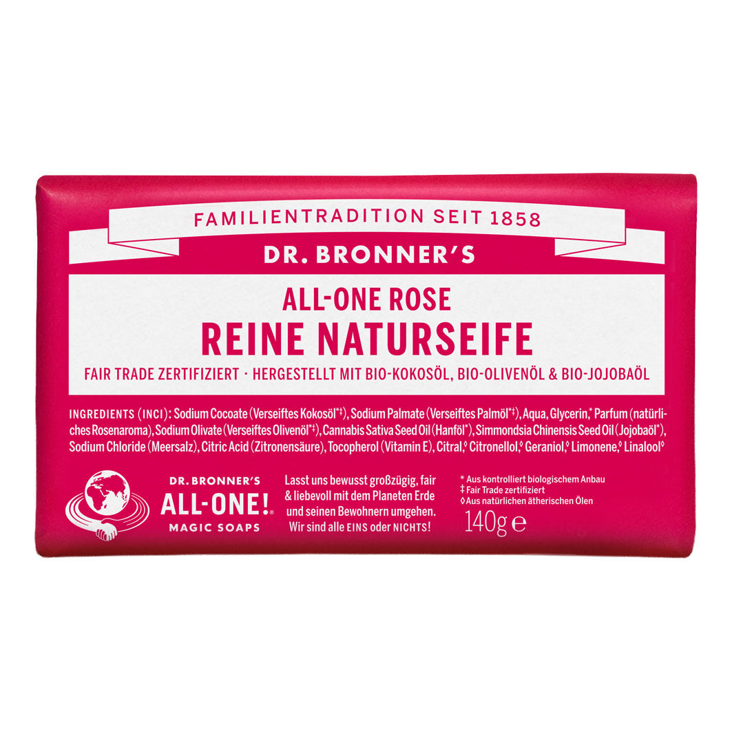 Reine Naturseife Rose 140 g