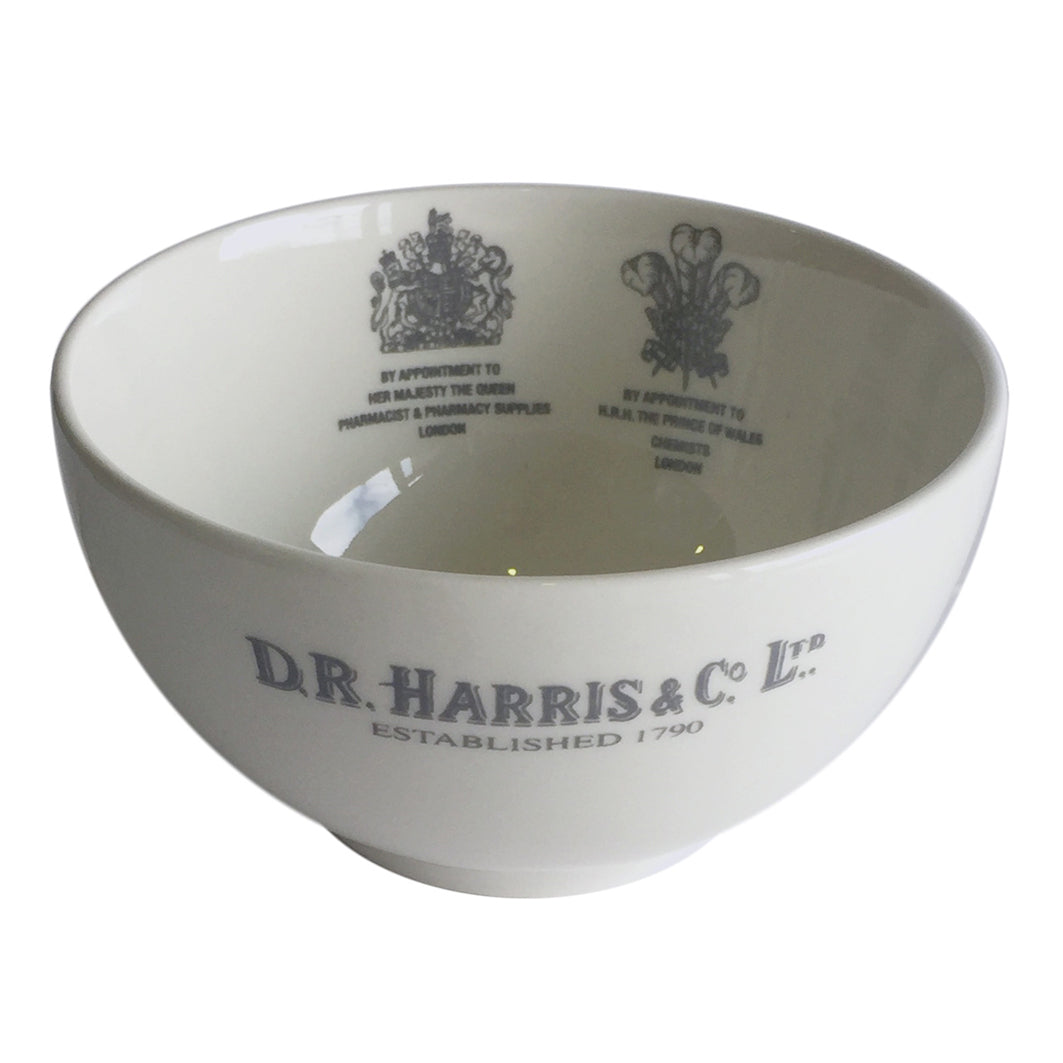 Earthenware D. R. Harris Shaving Lather Bowl