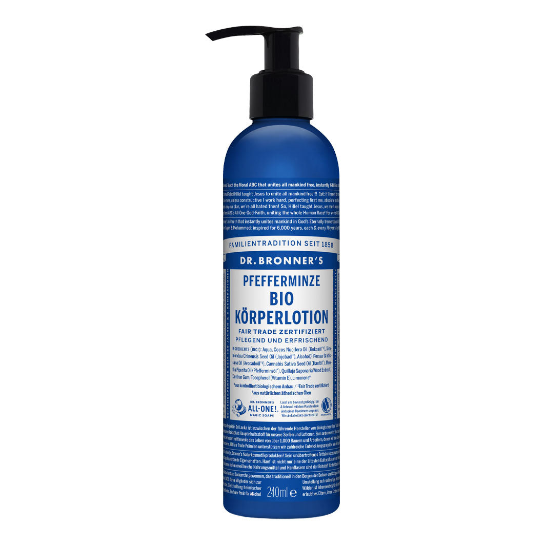 Bio Körperlotion Pfefferminze