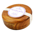 Lavender Shaving Soap in Mahogany Bowl
