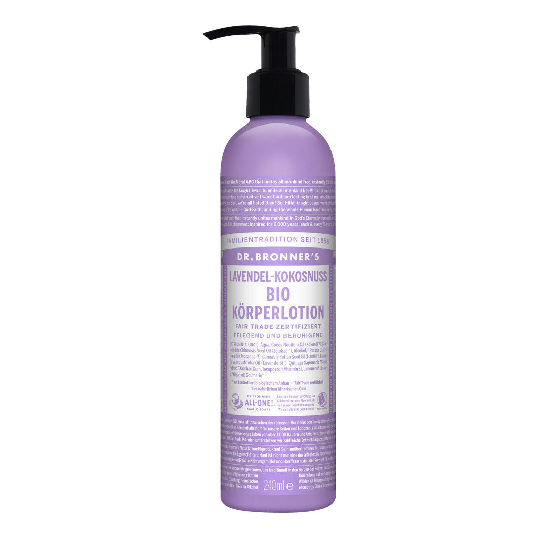 Bio Körperlotion Lavendel-Kokosnuss