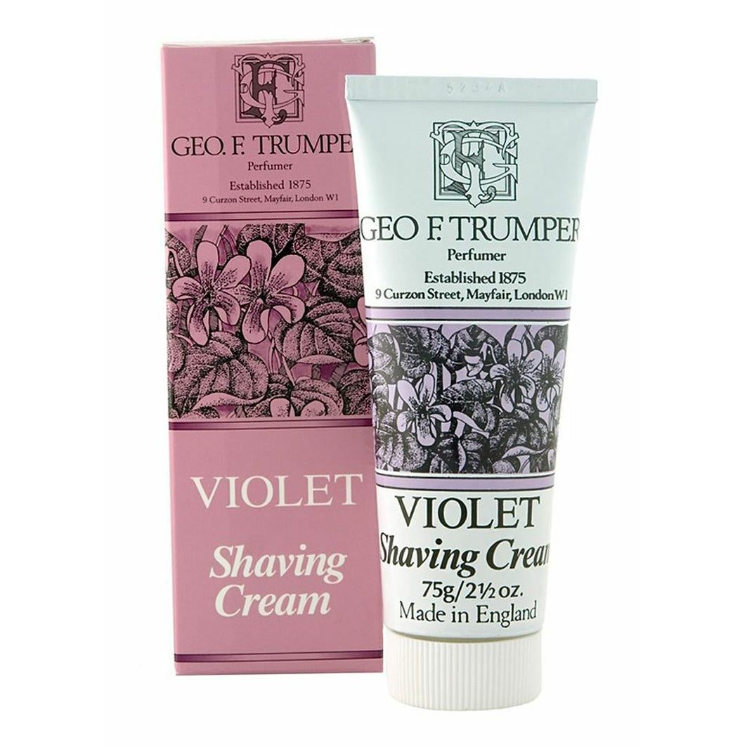 Violet Soft Shaving Cream Tube