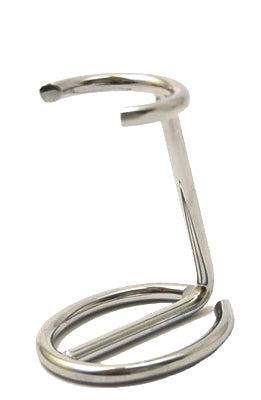 Chrome Shaving Brush Stand