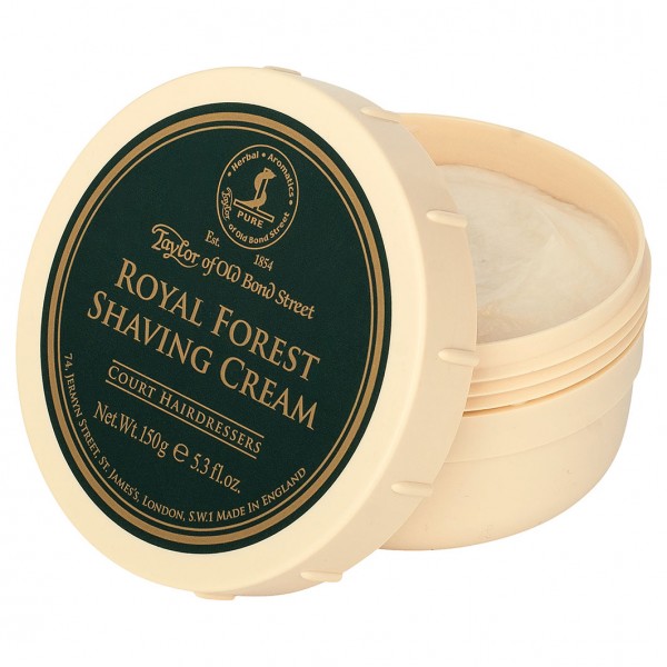 Royal Forest Shaving Cream 150 g Bowl | Rasiercreme & Rasierseife | Taylor  of Old Bond Street | Marken