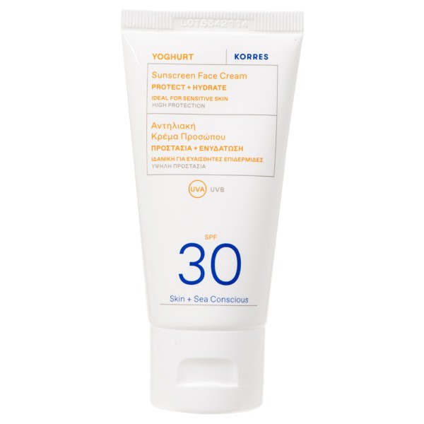 YOGHURT Sonnencreme für das Gesicht SPF30