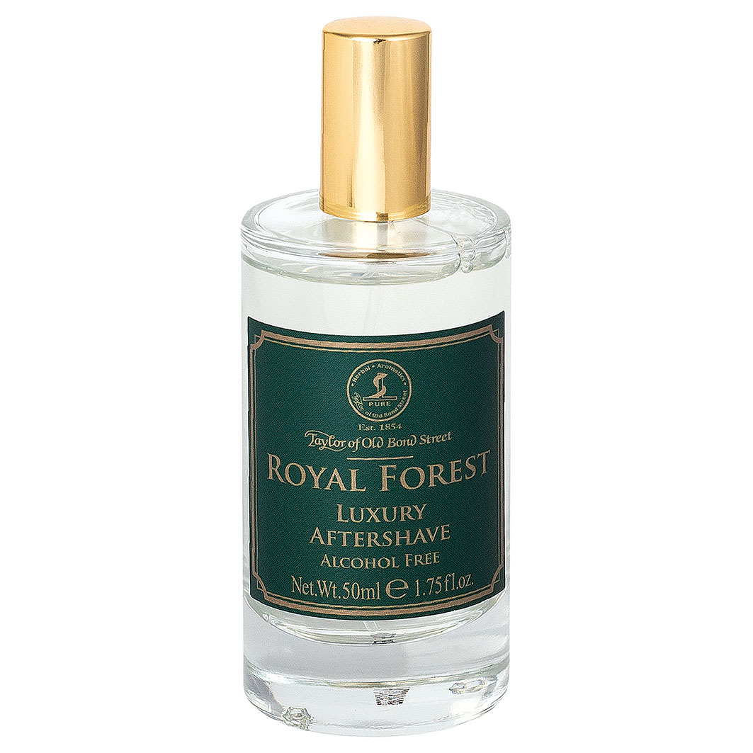 Royal Forest Luxury Aftershave Street Marken Taylor | 50 Shave Bond | Old ml of After 